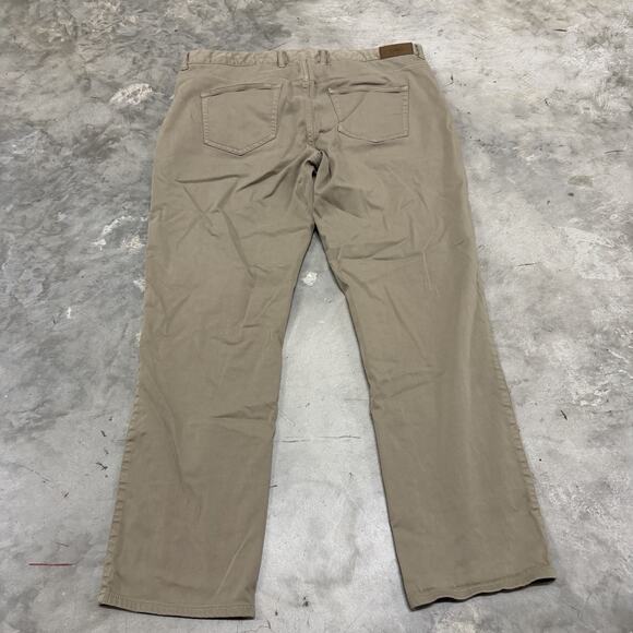 Peter Millar 5-Pocket Pants Men 38 x 29 Beige Stretch Ultimate Sateen - Picture 9 of 9